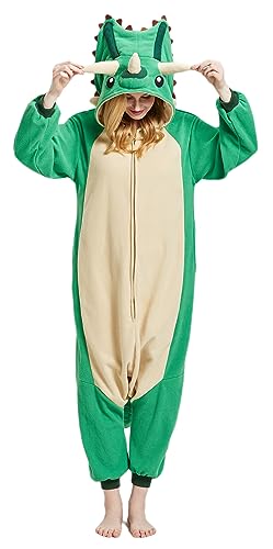 SimZoo Tier-Einteiler-Pyjama für Erwachsene, Herren- und Damen-Tier-Cosplay-Kostüm-Nachtwäsche, Einteilige Unisex-Hauskleidung von SimZoo
