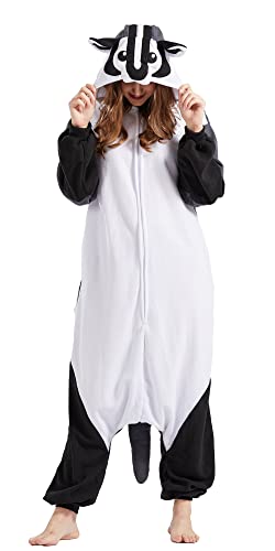 SimZoo kostüm Damen Onesie Onesie Halloween Osterkostüm Braun M von SimZoo