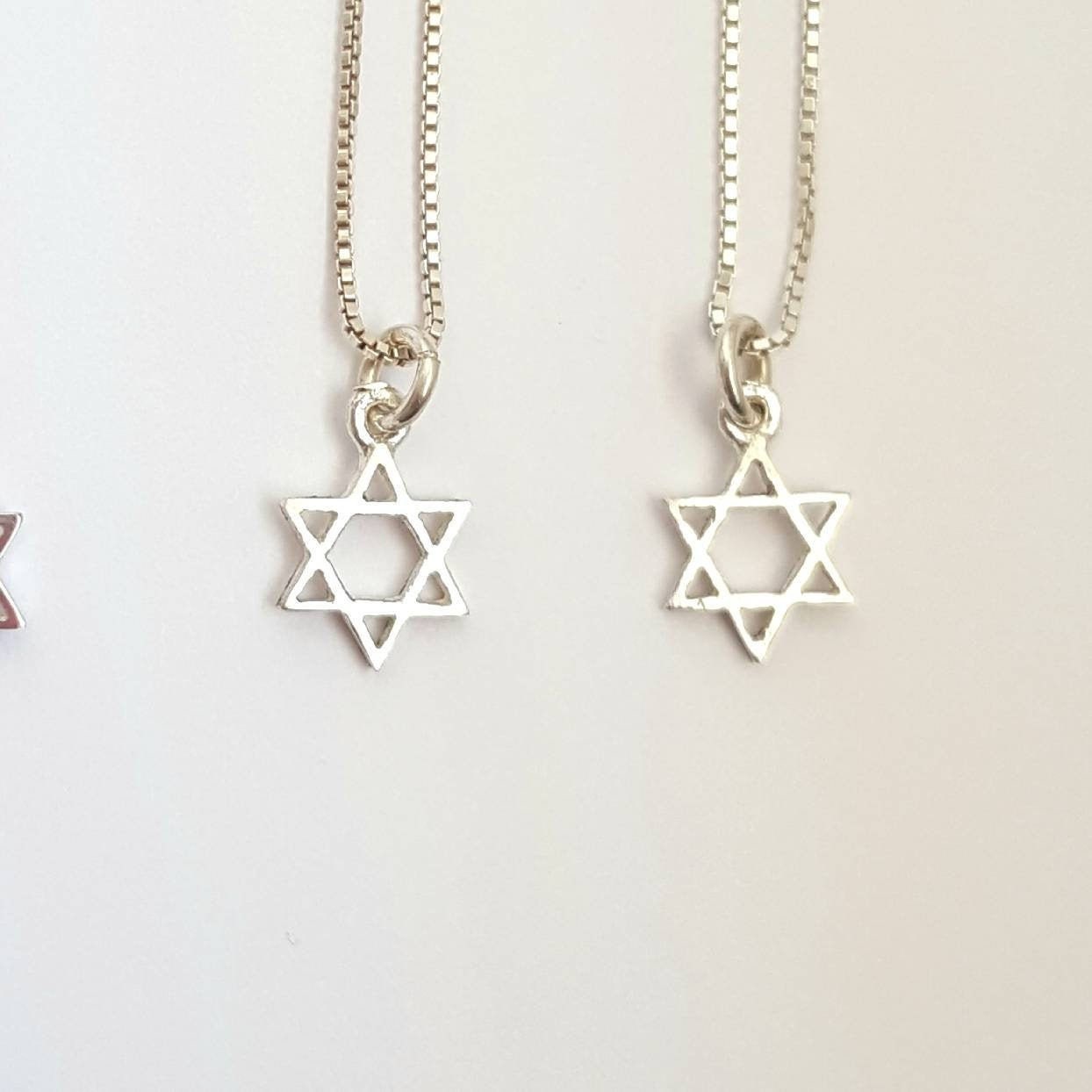 Davidstern Halskette - Sterling Silber Magen David Davidstern Halskette - Sterling Silber Magen David von SimaGamlielJewelry