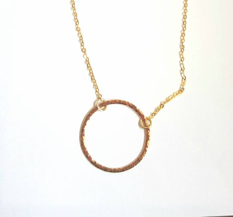 Gold Kreis Des Lebens Halskette - Geschichtete Valentaine Tag Geschenk Gold Kreis Des Lebens Halskette - Geschichtete Valentaine Tag Geschenk von SimaGamlielJewelry