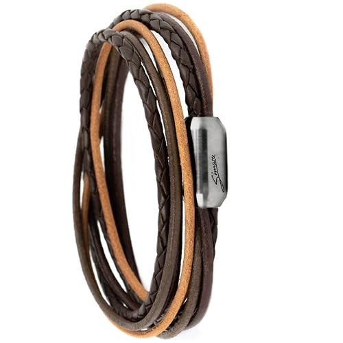 Simaru Echtleder- /Wickelarmband für Damen & Herren mit Magnetverschluss Simaru Echtleder- /Wickelarmband für Damen & Herren mit Magnetverschluss von Simaru