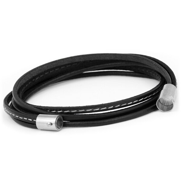 Simaru Echtleder- /Wickelarmband für Damen & Herren mit Magnetverschluss von Simaru