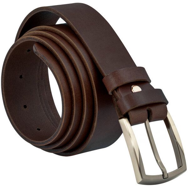 Simaru GRENOBLE Ledergürtel aus pflanzlich gegerbtem Naturleder (3,5 cm) von Simaru