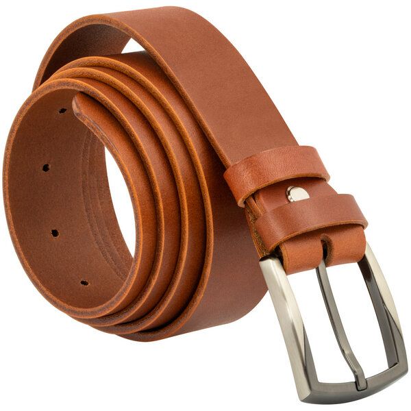 Simaru GRENOBLE Ledergürtel aus pflanzlich gegerbtem Naturleder (3,5 cm) von Simaru