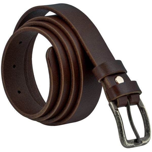 Simaru MACAPA Ledergürtel 2,5cm aus pflanzlich gegerbtem Leder - EU von Simaru