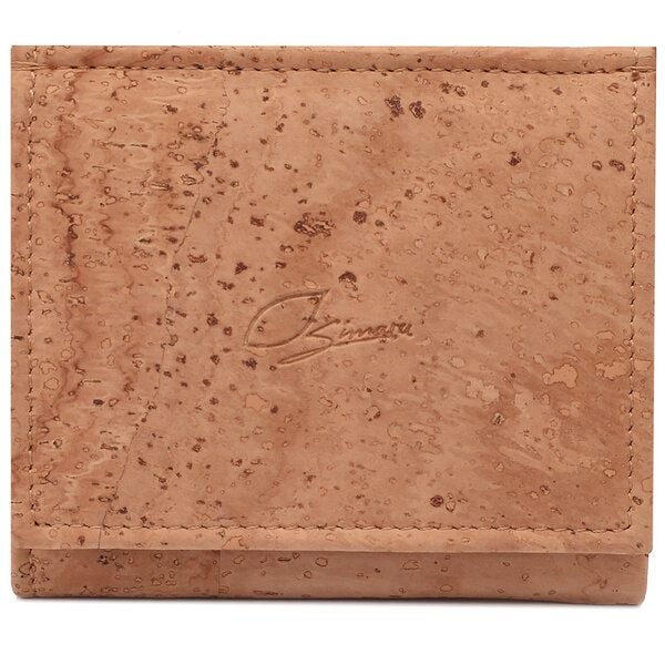 Simaru Mini Geldbeutel aus Korkleder mit RFID Schutz & Wiener Schachtel von Simaru