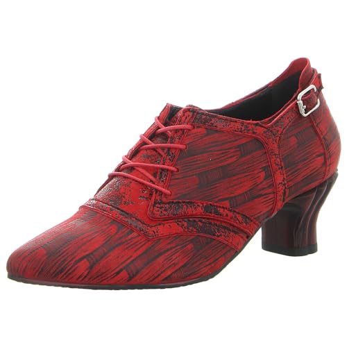 Simen Damen Schnürschuhe rot Gr. 40 von Simen