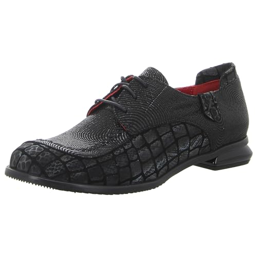 Simen Damen Schnürschuhe schwarz Gr. 40 von Simen