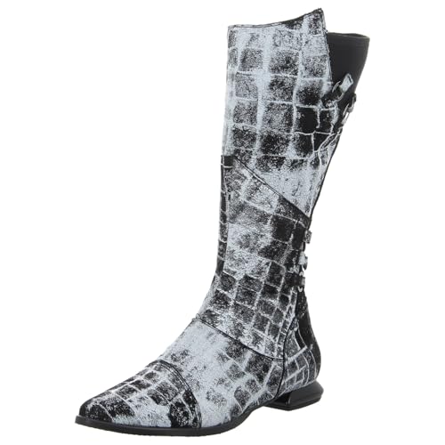 Simen Damen Stiefel schwarz-Weiss Gr. 39 von Simen