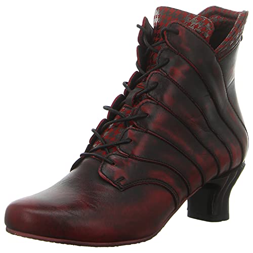 Simen Damen Stiefeletten weinrot Gr. 41 von Simen