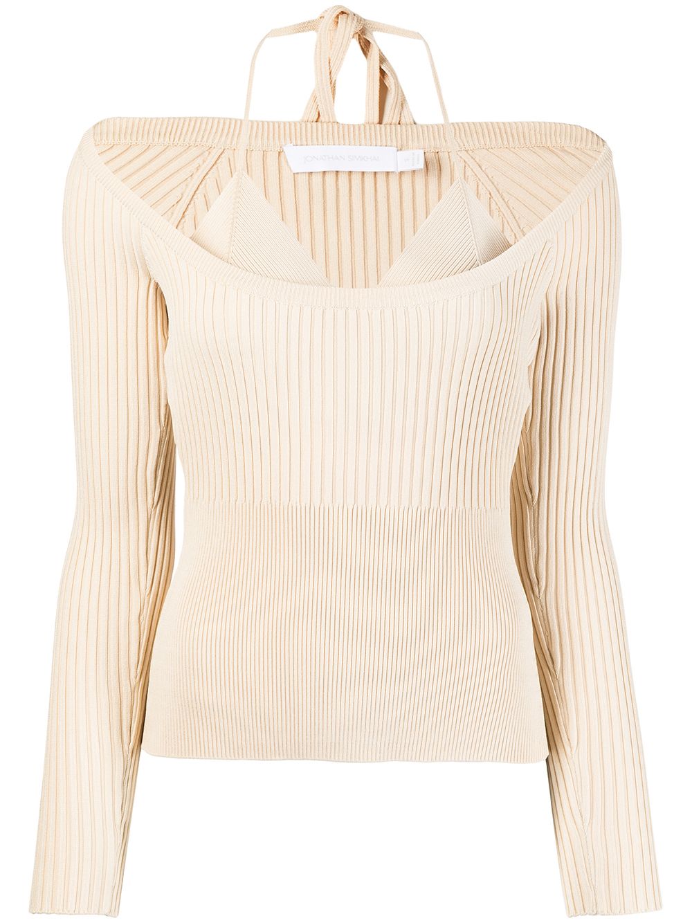 Simkhai Jayline Pullover - Nude von Simkhai