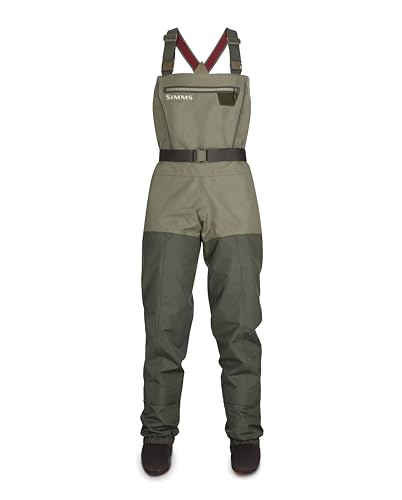 Simms Damen W's Tributary Stockingfoot Wathose, Basalt, Medium Tall von Simms