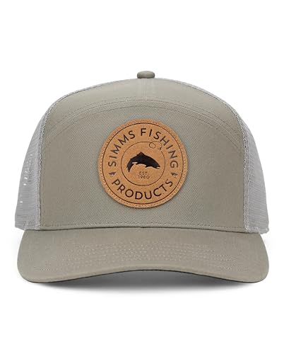 Simms Unisex-Erwachsene 7-Panel Trucker Baseballkappe, Lorbeerblatt, One Size von Simms