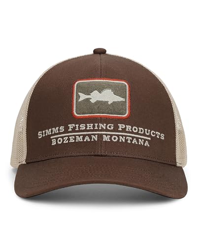 Simms Unisex-Erwachsene Double Haul Icon Trucker Baseballkappe, Kona, One Size von Simms