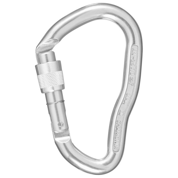 SIMOND - Carabiner Goliath Screw - HMS-Karabiner grau von SIMOND
