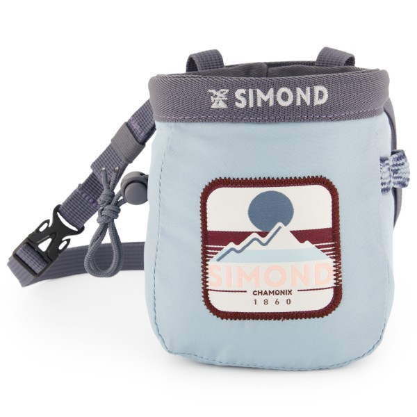 SIMOND - Chalk Bag Vertika - Chalkbag Gr M grau von SIMOND