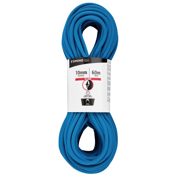 SIMOND - Rope Klimb 10.0 mm - Einfachseil Gr 60 m blau von SIMOND