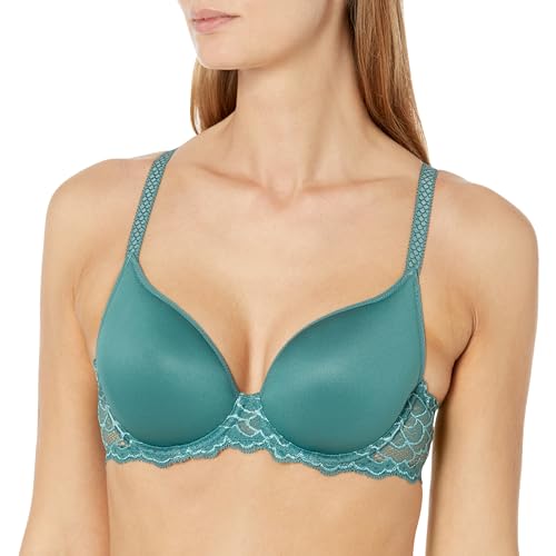 Simone Perele Damen Caresse 3D Plunge BH, Boreal Green, 75C von Simone Perele