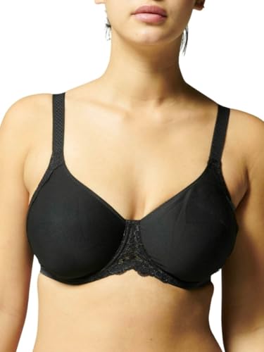 Simone Perele Caresse Damen Minimizer Bügel-BH in Übergröße - Schwarz - 70DD von Simone Perele