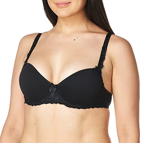 Simone Perele Damen Andora 3D Molded-Cup BH French T-Shirt BH Stil - Schwarz - 80E von Simone Perele