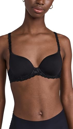 Simone Perele Damen Andora 3D Plunge Breathable Fit 3-in-1 Convertibility in Classic/Racerback/Neckholder Styles T-Shirt-BH, schwarz, 75D von Simone Perele