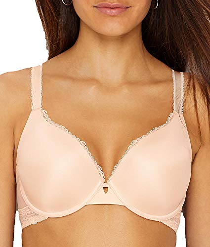 Simone Perele Damen Confiance Seamless Contour Plunge Bra T-Shirt BH, Blütennackt, 75DD von Simone Perele