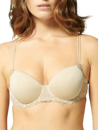 Simone Perele Damen Delice 3D Molded BH, Nude, 80C von Simone Perele
