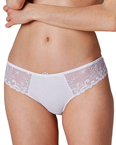 Simone Perele Damen Delice Bikini Panty, Weiß, 3 US/Medium von Simone Perele