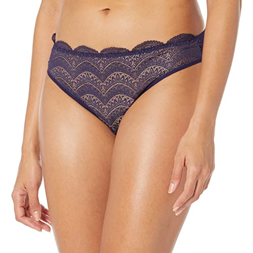 Simone Perele Damen Karma Bikini Unterwäsche, Mitternacht/Ausflug, einfarbig (Midnight//Getaway Solids), L von Simone Perele