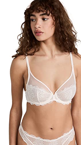 Simone Perele Damen Reve Sheer Plunge BH, Sakura Pink, 75C von Simone Perele