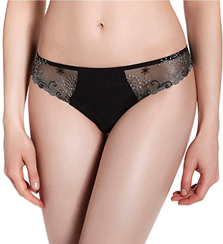 Simone Perele Delice Damen Tanga Panty, Moonlight, 3 US/Medium von Simone Perele