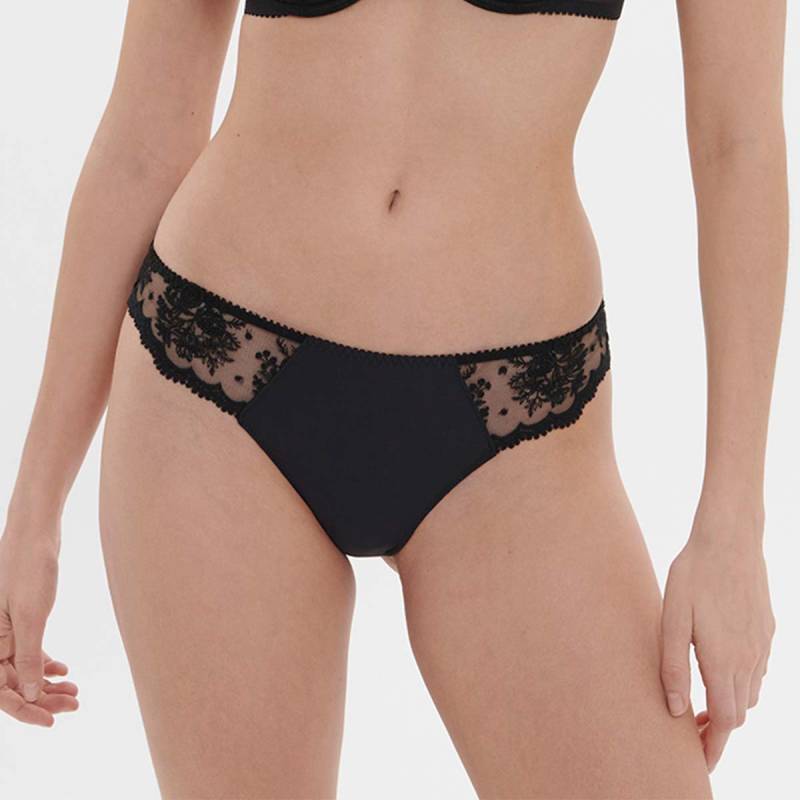 Simone Pérèle Intrigue Tai Slip, Schwarz, Größe: 44, Damen Simone Pérèle Intrigue Tai Slip, Schwarz, Größe: 44, Damen von Simone Pérèle