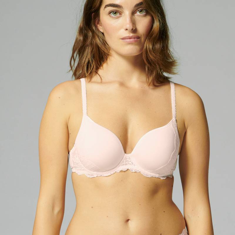 Simone Pérèle Rêve Plunge BH, Rosa, Größe: 70F, Damen von Simone Pérèle