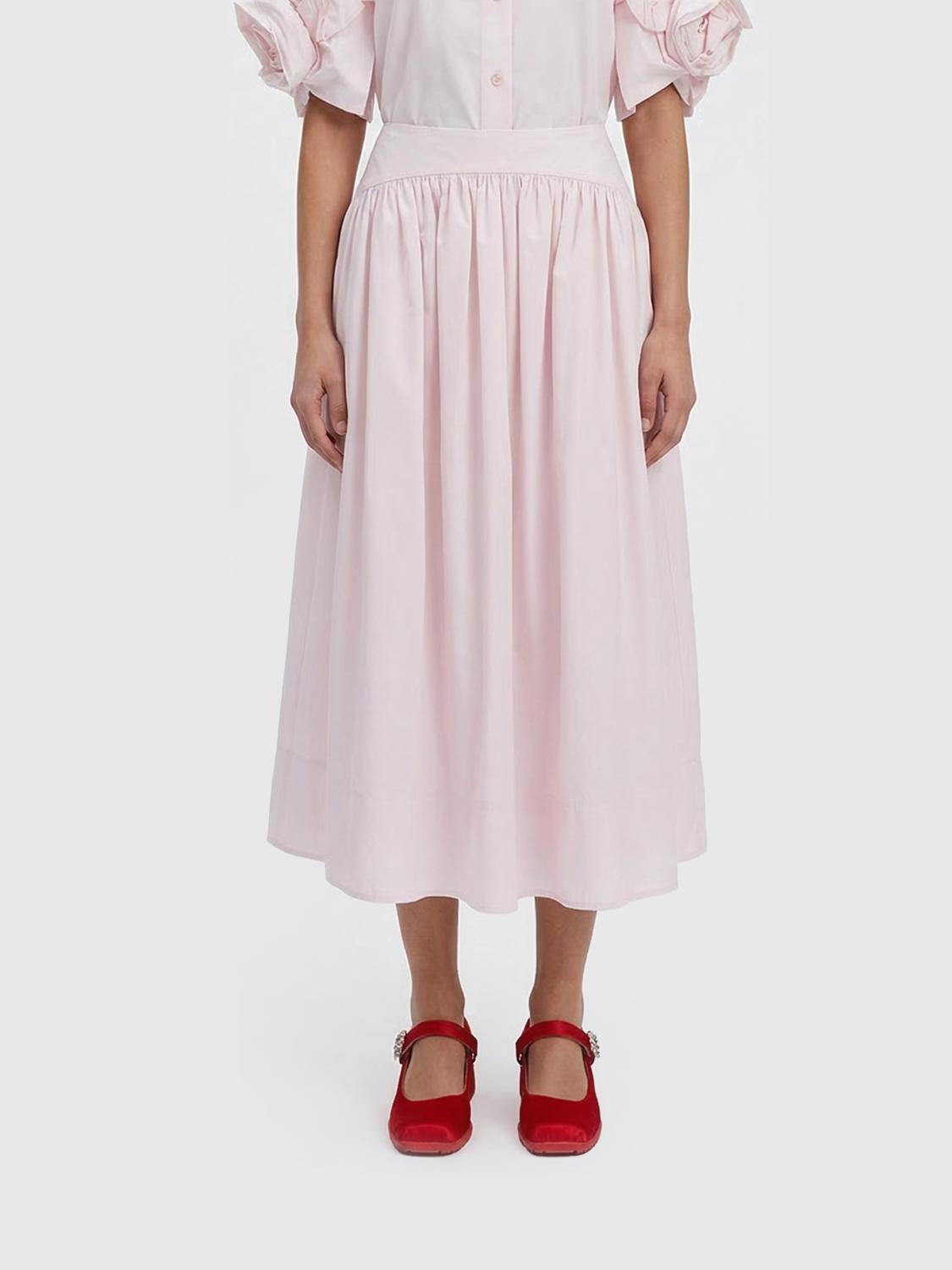 SIMONE ROCHA Baumwollrock von Simone Rocha