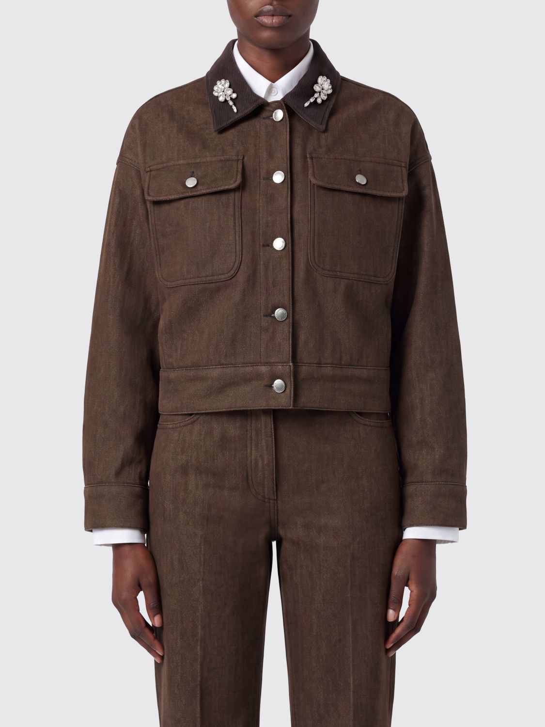 SIMONE ROCHA Jacke Damen Farbe Braun von Simone Rocha