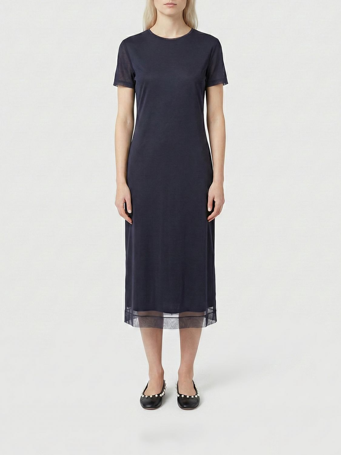 SIMONE ROCHA Jersey-Midikleid von Simone Rocha