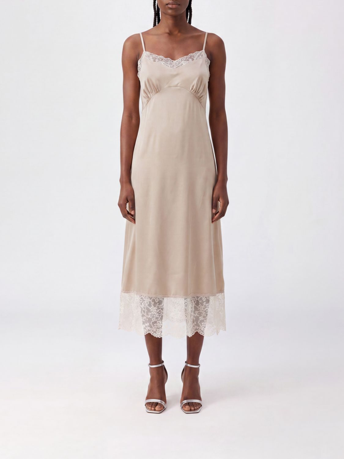 SIMONE ROCHA Kleid Damen Farbe Beige von Simone Rocha