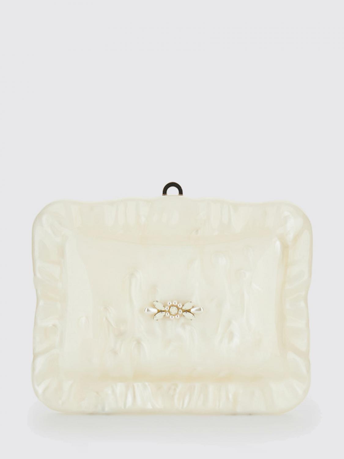 SIMONE ROCHA Marmorierte Harz-Clutch von Simone Rocha