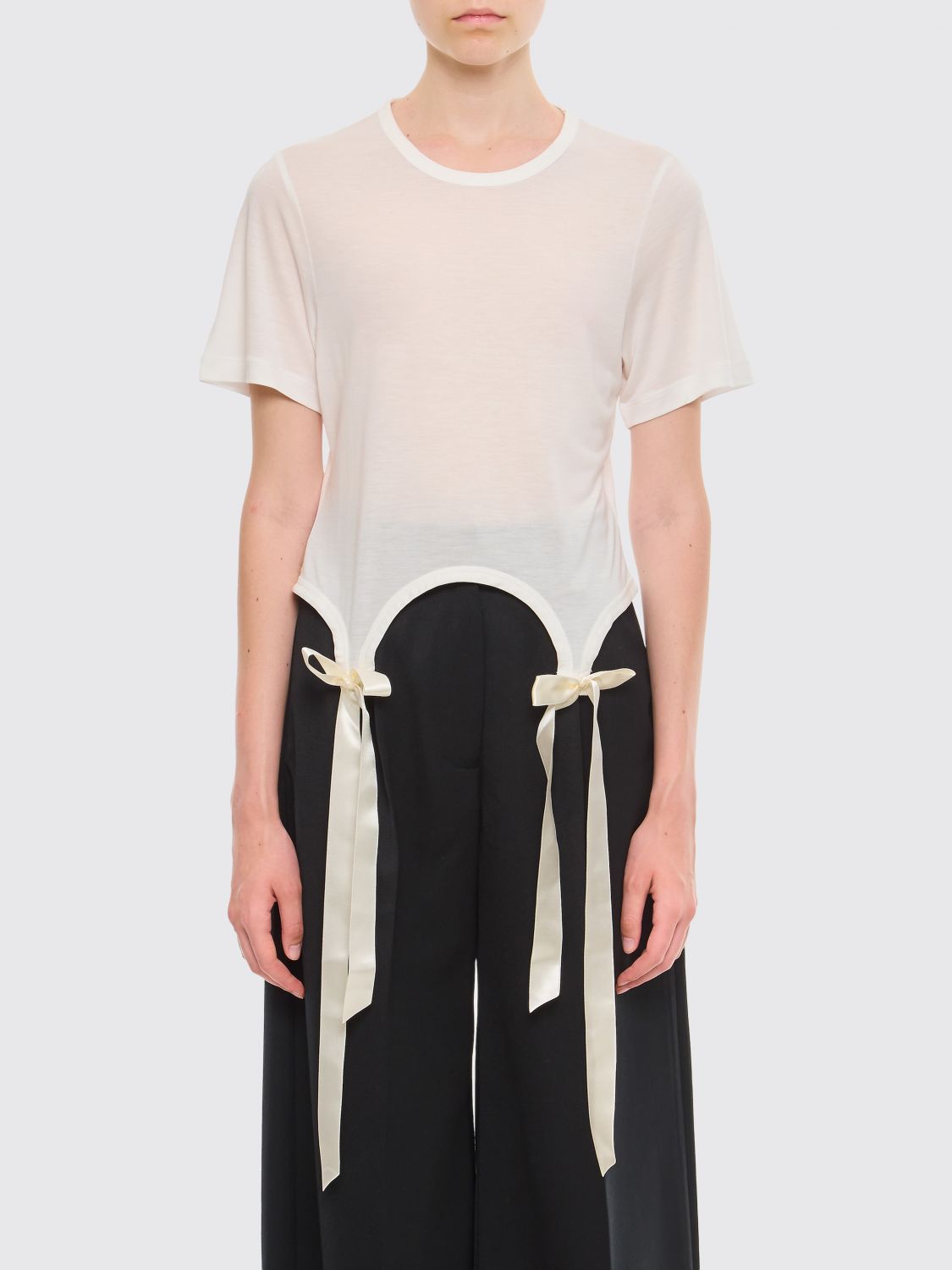 SIMONE ROCHA T-Shirt Damen Farbe Weiß von Simone Rocha