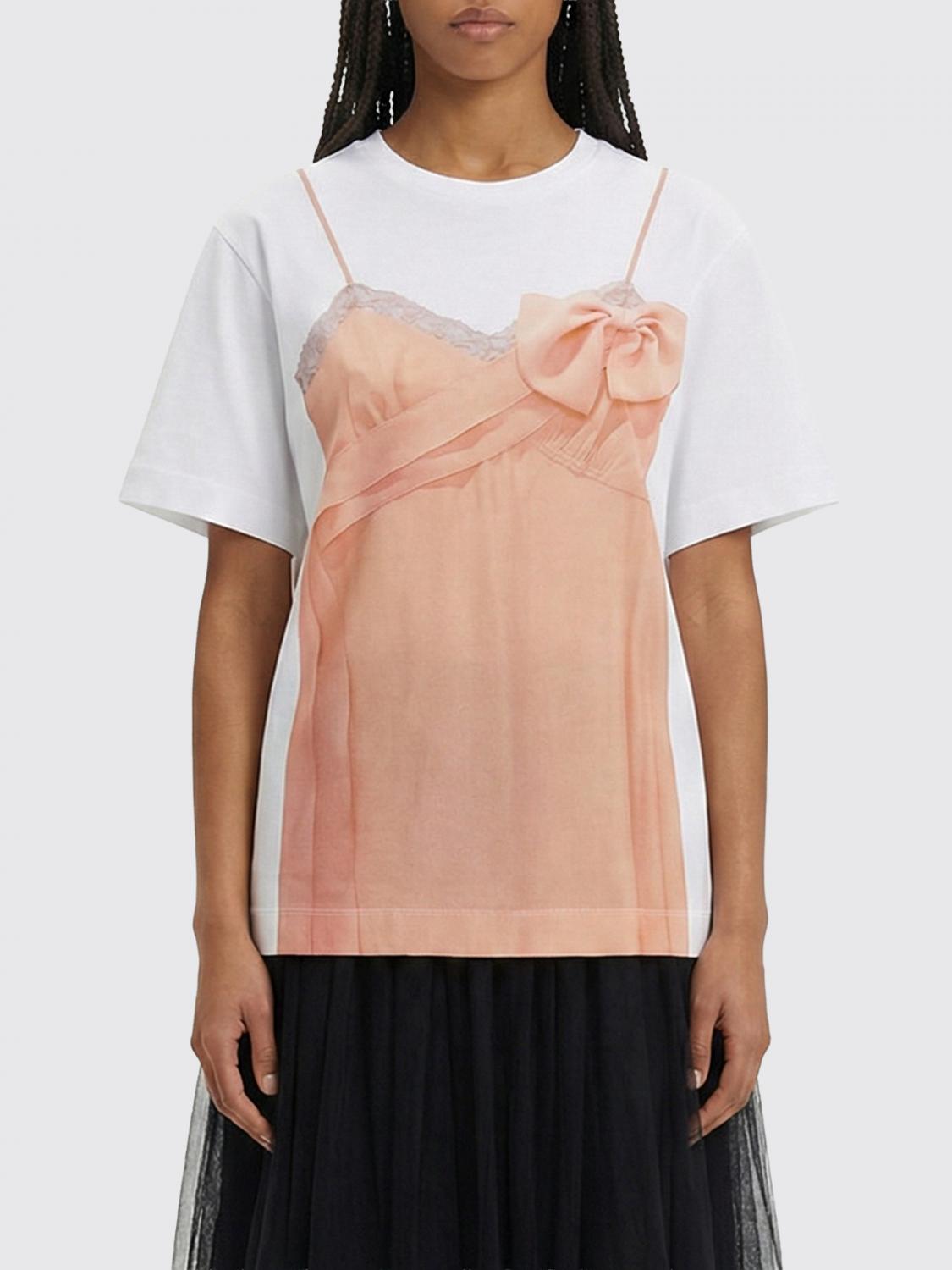SIMONE ROCHA T-Shirts mit Top-Print von Simone Rocha