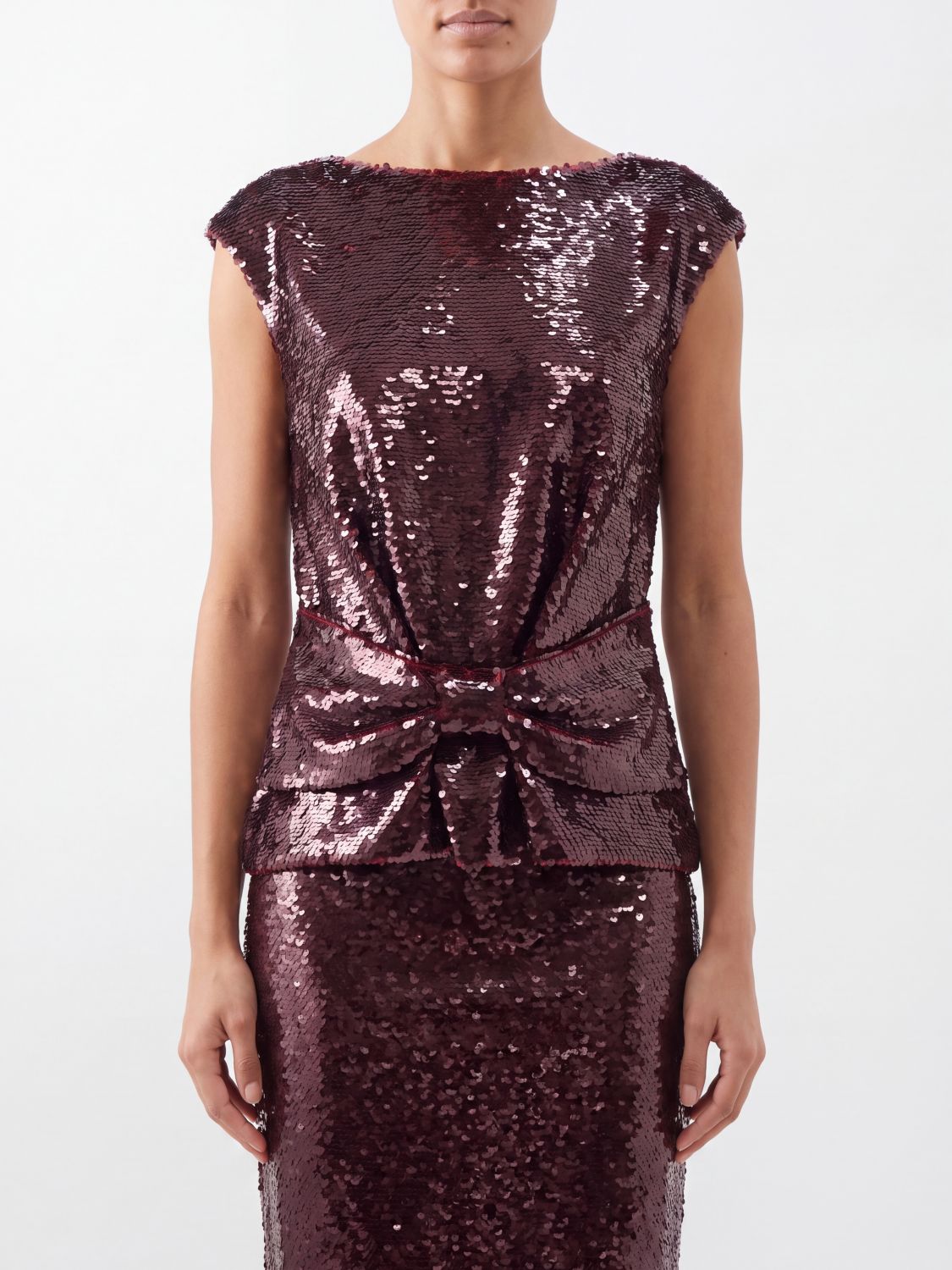 SIMONE ROCHA Top Damen Farbe Rot von Simone Rocha