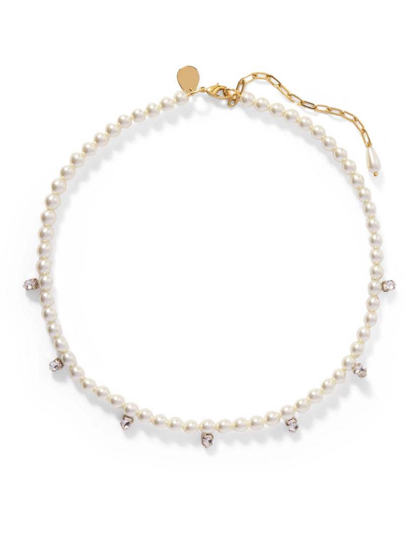 Simone Rocha - Gold-Tone, Pearl and Crystal Necklace - Men - Neutrals von Simone Rocha