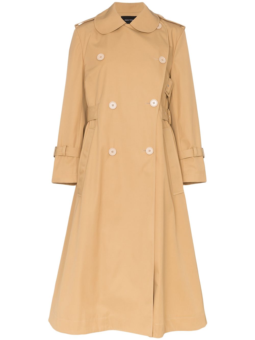 Simone Rocha Trenchcoat im Deconstructed-Look - Nude von Simone Rocha