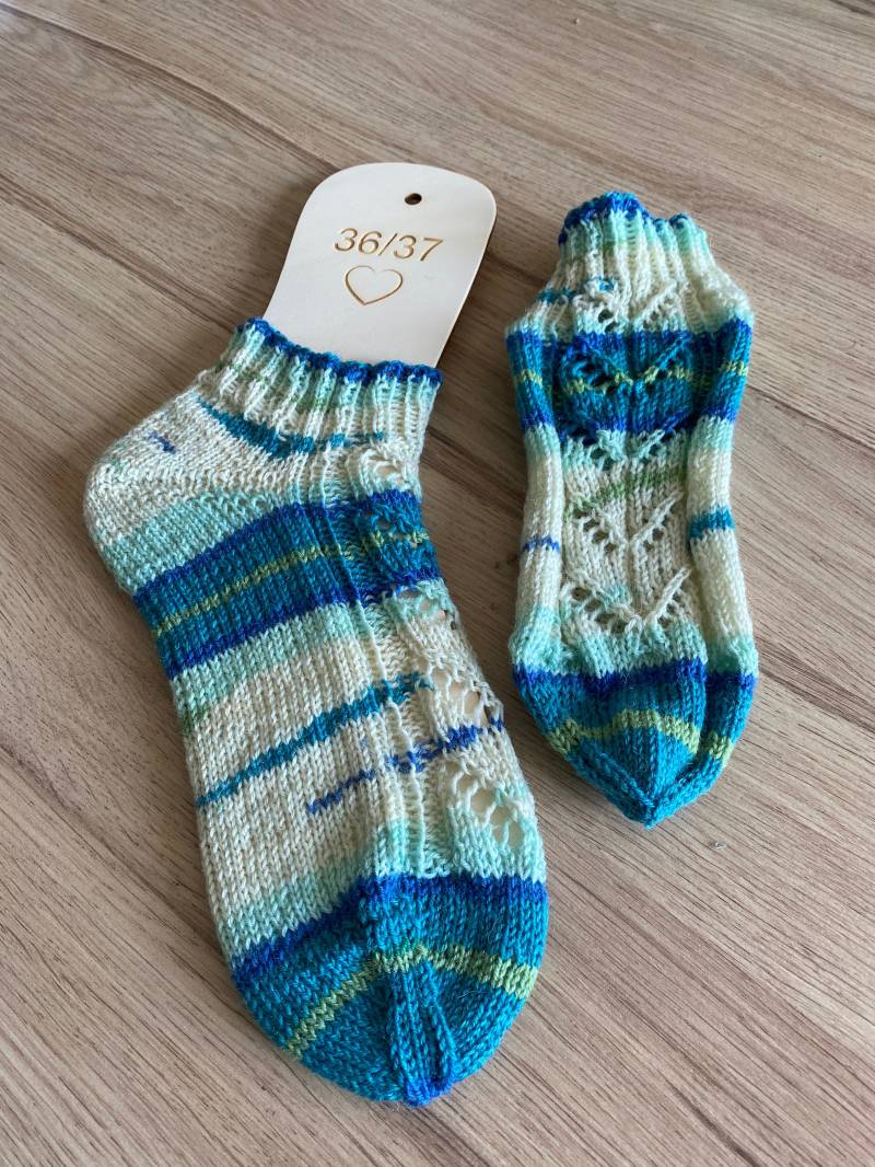 Handgestrickte Socken Gr. 36/37 Handgestrickte Socken Gr. 36/37 von SimonestrickLaden