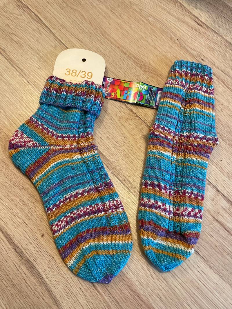 Handgestrickte Socken Gr. 38/39 Handgestrickte Socken Gr. 38/39 von SimonestrickLaden