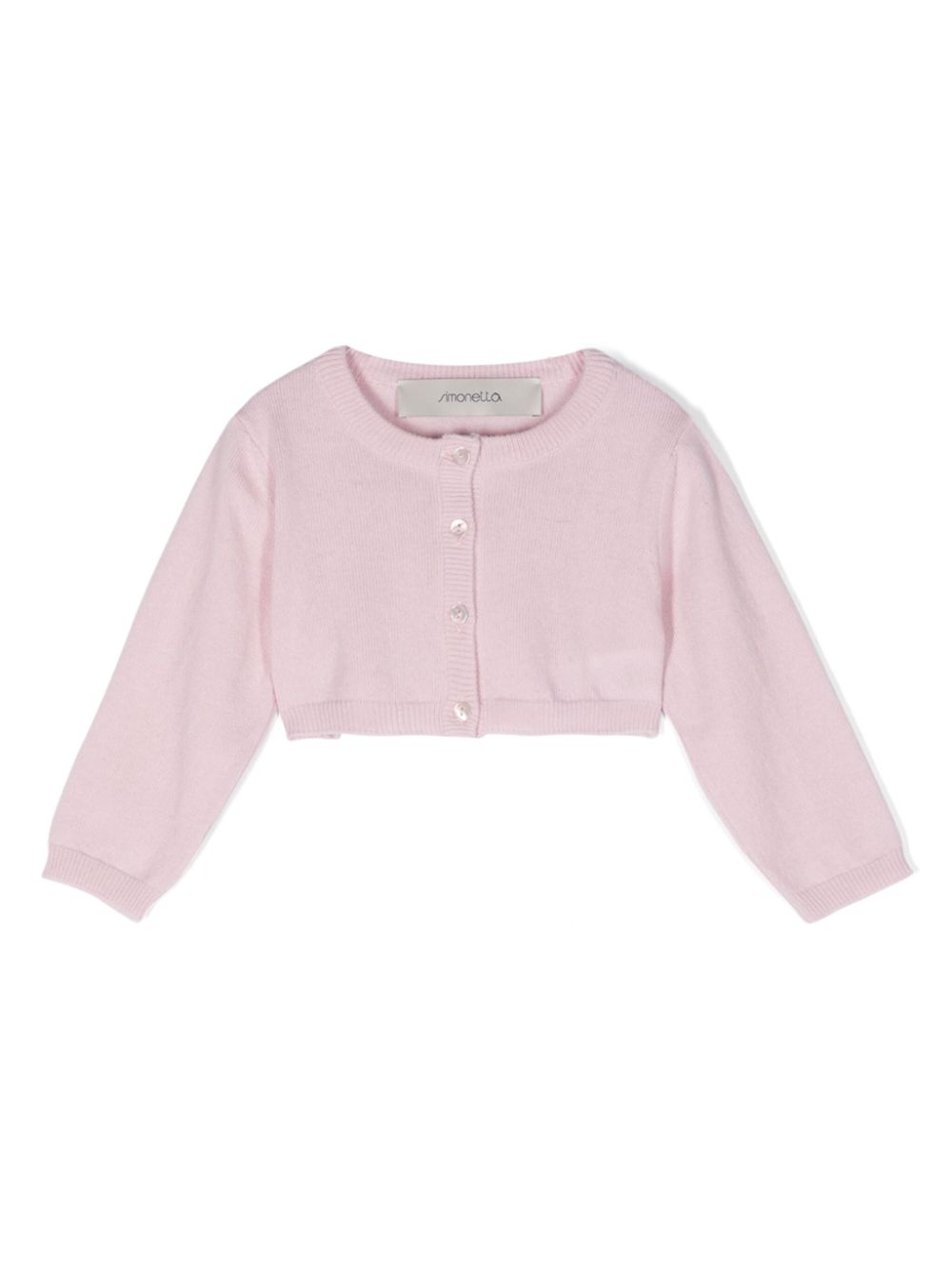 Simonetta Cropped-Cardigan aus Kaschmir - Rosa von Simonetta