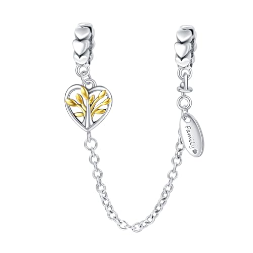 Simphman 925 Sterling Silber Charms Dangles für Armbänder und Halsketten Family Tree Dangle Geschenk Schmuck für Frauen Mädchen Familie und Freunde von Simphman