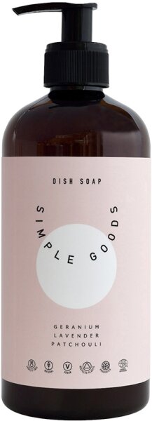 Simple Goods Dish Soap - Geranium, Lavender, Patchouli 500 ml von Simple Goods