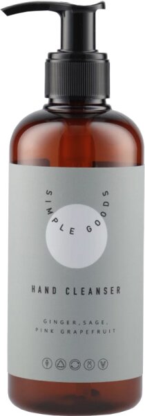 Simple Goods Hand Cleanser Ginger, Sage and Pink Grapefruit 250 ml von Simple Goods