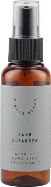Simple Goods Hand Cleanser Ginger, Sage and Pink Grapefruit 50 ml von Simple Goods